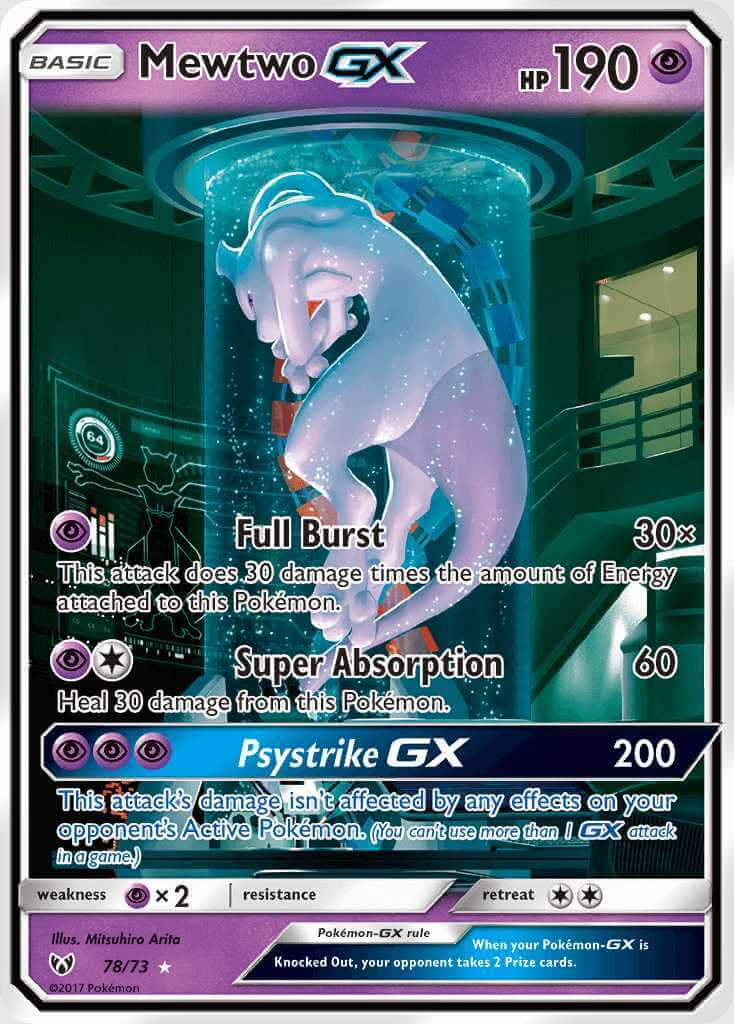 Mewtwo GX (Shining Legends)