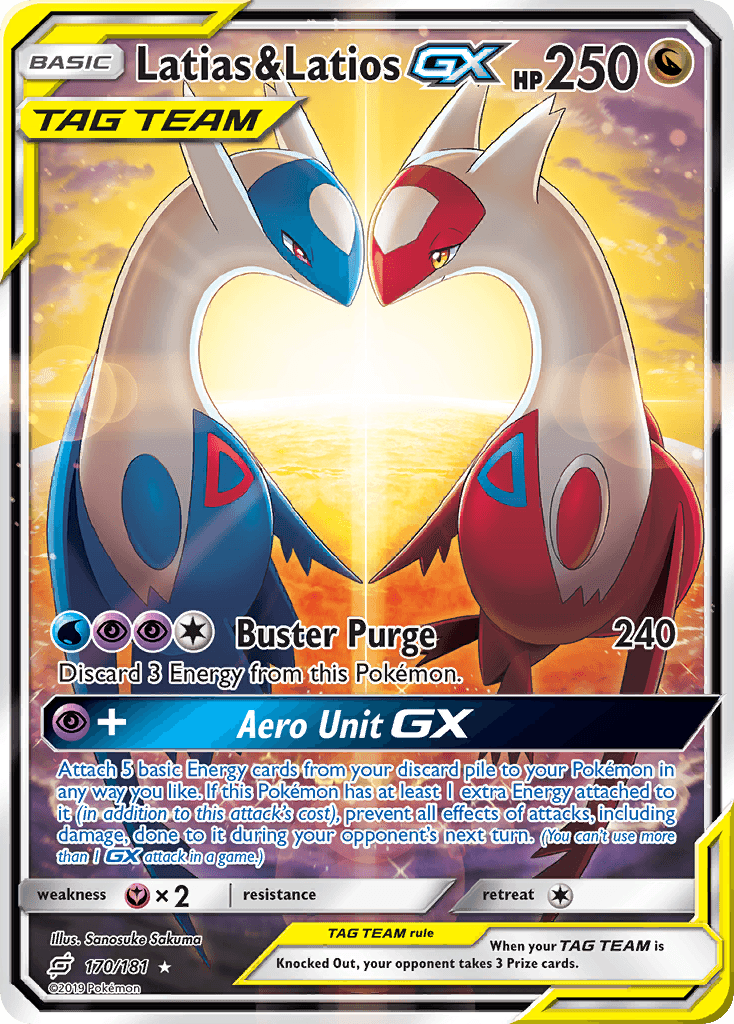 Latias & Latios GX (Team Up)