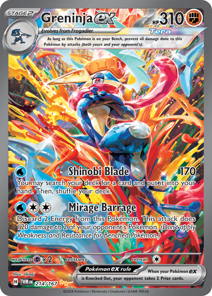 Greninja EX (Twilight Masquerade)