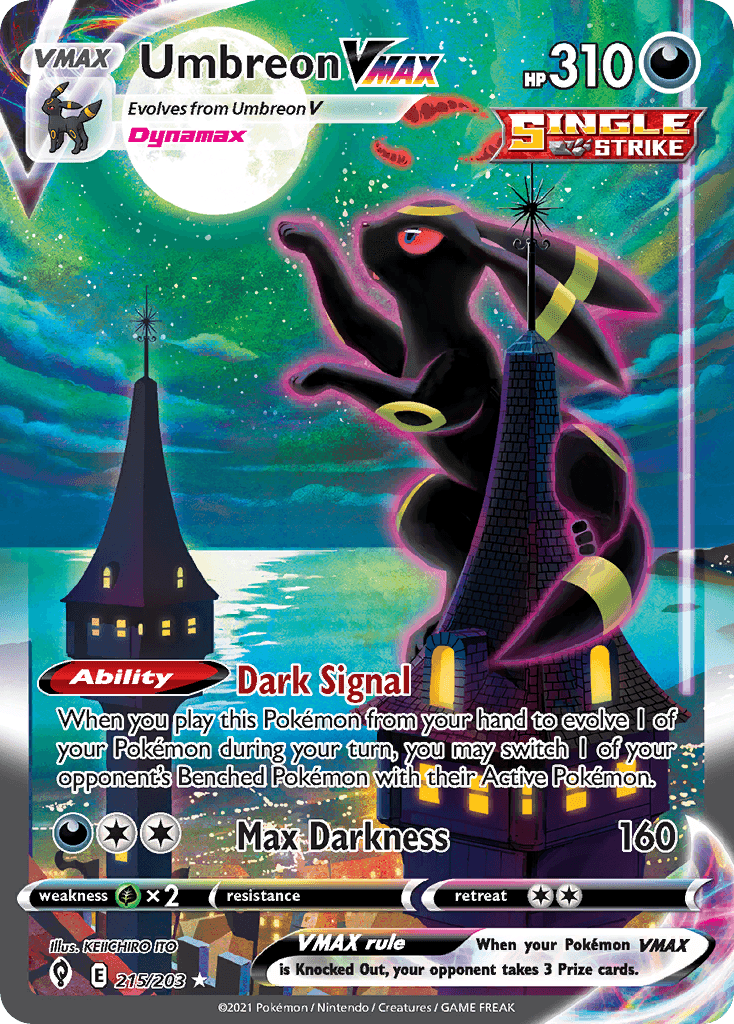 Umbreon VMAX Alt Art (Evolving Skies)