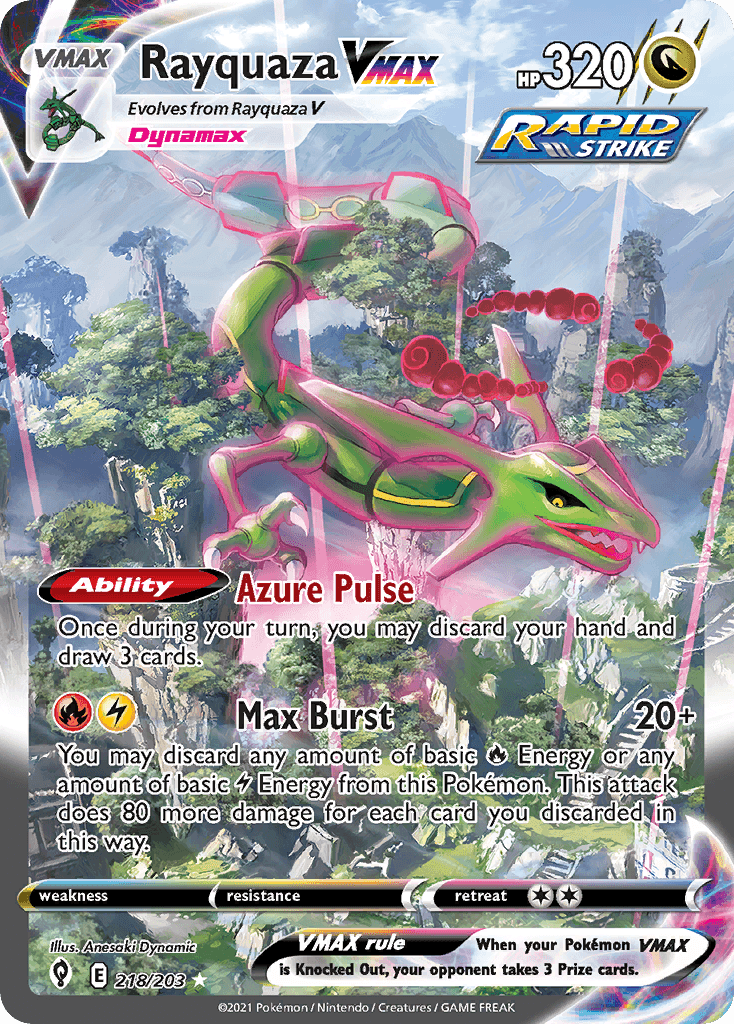 Rayquaza VMAX (Evolving Skies)